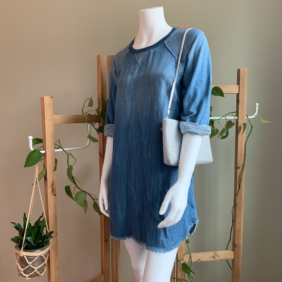 AURORA dyed♻️cloth + stone dress - Picture 4 of 8